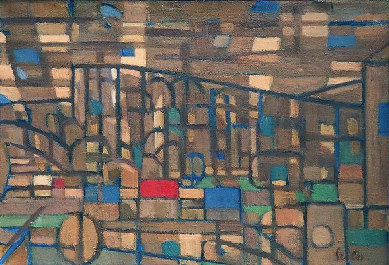 Catalogue raisonné, Hans Seiler, Vallée brune, 1953