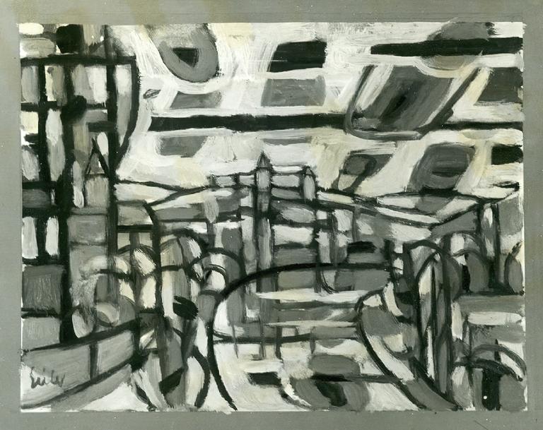 Catalogue raisonné, Hans Seiler, Vue sur Marqueyssac, 1953