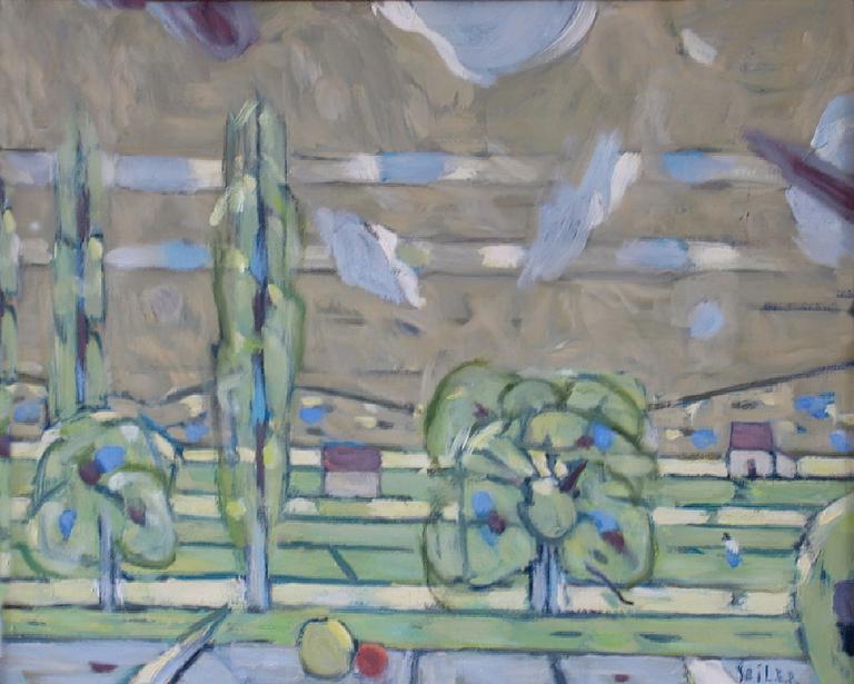 Catalogue raisonné, Hans Seiler, Le gros noyer, circa 1953