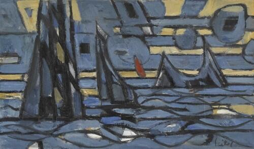 Catalogue raisonné, Hans Seiler, Belle-Ile, 1954