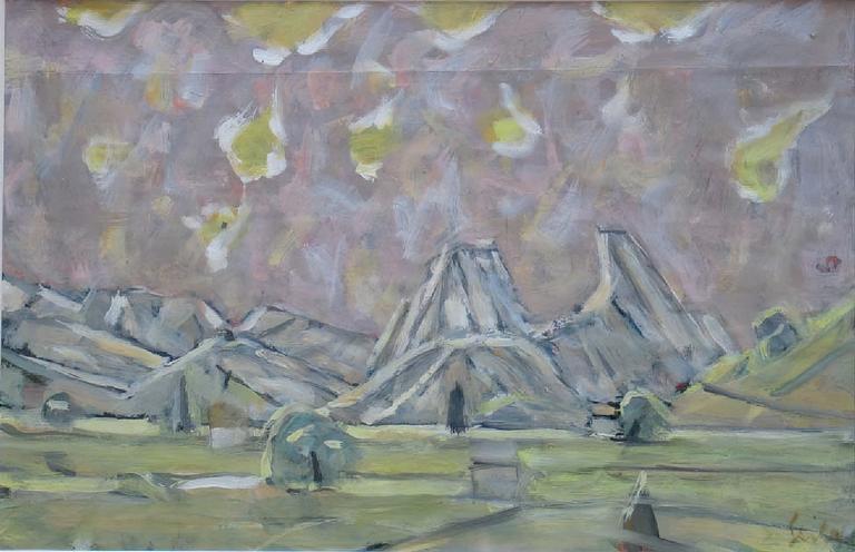 Catalogue raisonné, Hans Seiler, Les montagnes, circa 1955