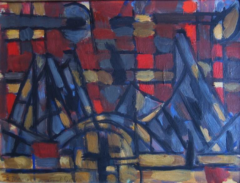 Catalogue raisonné, Hans Seiler, Les montagnes, circa 1955