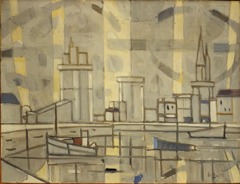 Catalogue raisonné, oeuvre de l'artiste Hans Seiler - La Rochelle, 1958