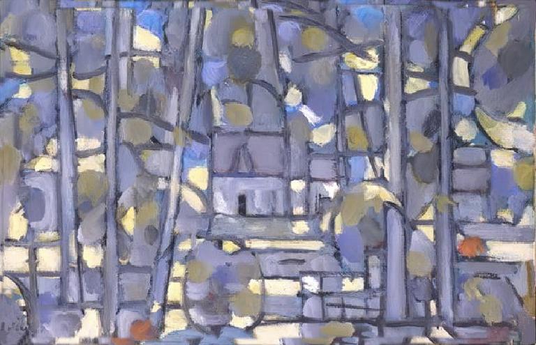 Catalogue raisonné, oeuvre de l'artiste Hans Seiler - La petite grange, 1958