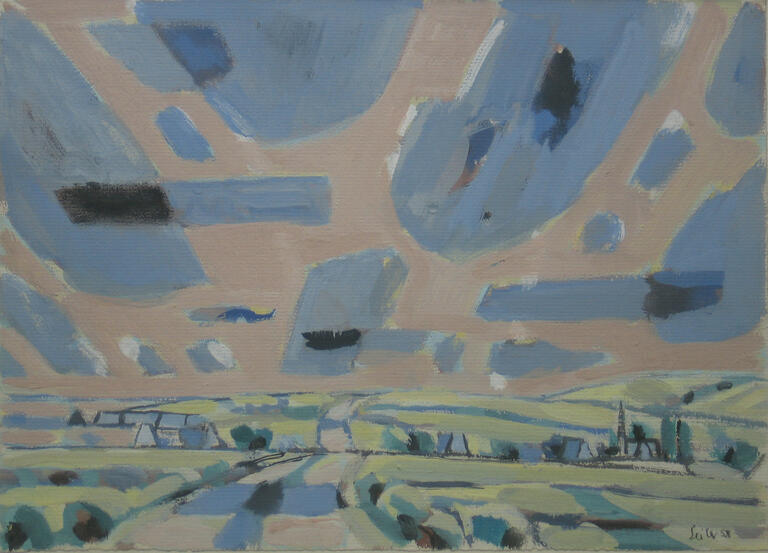 Catalogue raisonné, Hans Seiler, Vers la baie, 1958 