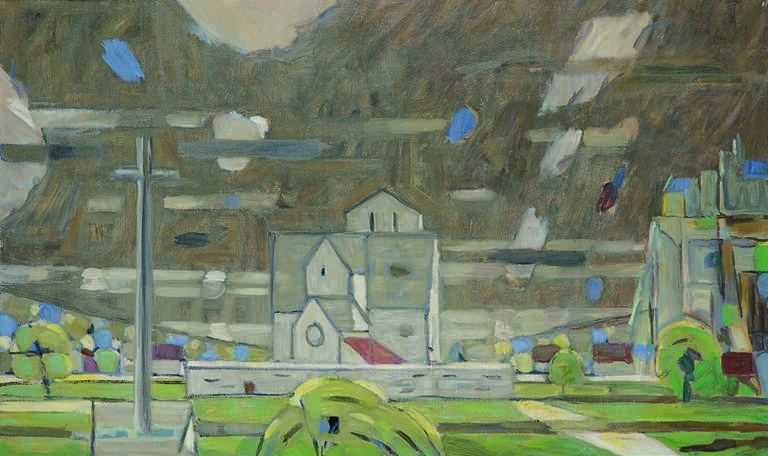 Catalogue raisonné, Hans Seiler, Église de Vézac, 1958, revue en 1986