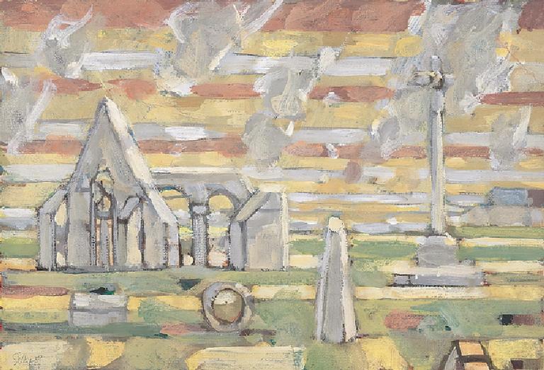 Catalogue raisonné, Hans Seiler, Chapelle en Bretagne, circa 1955