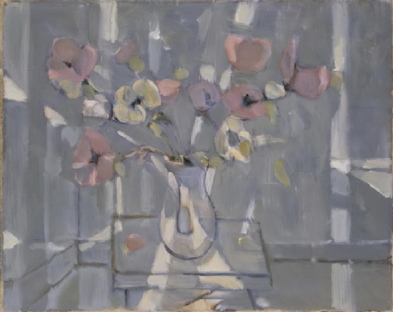 Catalogue raisonné, oeuvre de l'artiste Hans Seiler - Bouquet d'anémones, circa 1960