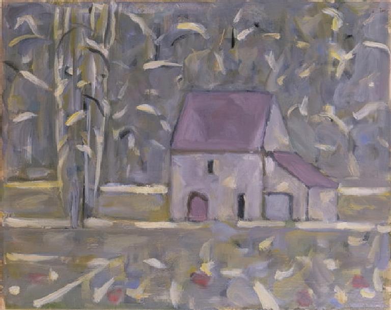 Catalogue raisonné, oeuvre de l'artiste Hans Seiler - La petite grange de Jean, circa 1960