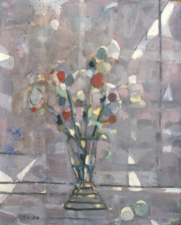 Catalogue raisonné, oeuvre de l'artiste Hans Seiler - Bouquet de fleurs, 1960