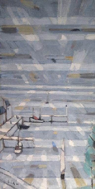 Catalogue raisonné, oeuvre de l'artiste Hans Seiler - La jetée, 1960