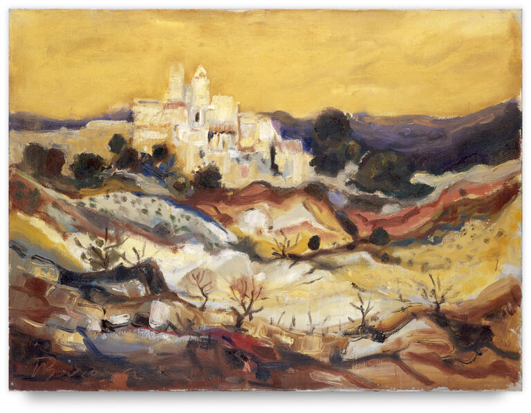 Catalogue raisonné, Henri Baviera, Paysage d'Espagne — 1962