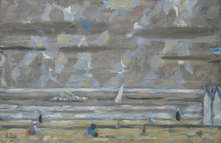 Catalogue raisonné, oeuvre de l'artiste Hans Seiler - Bord de mer, circa 1962