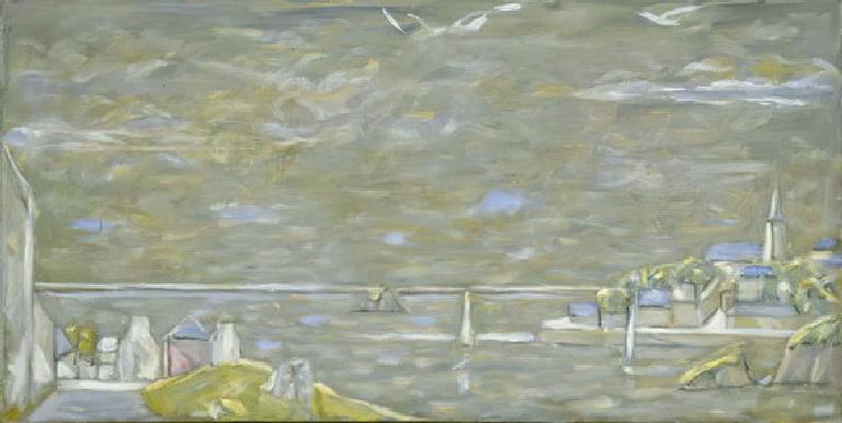 Catalogue raisonné, oeuvre de l'artiste Hans Seiler - Port de Tréboul, 1964