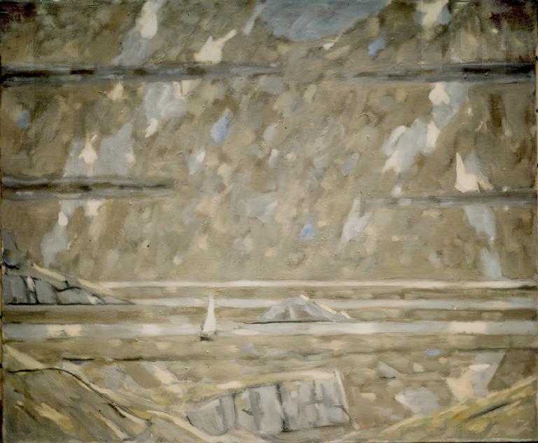 Catalogue raisonné, oeuvre de l'artiste Hans Seiler - Devant Douarnenez, circa 1964