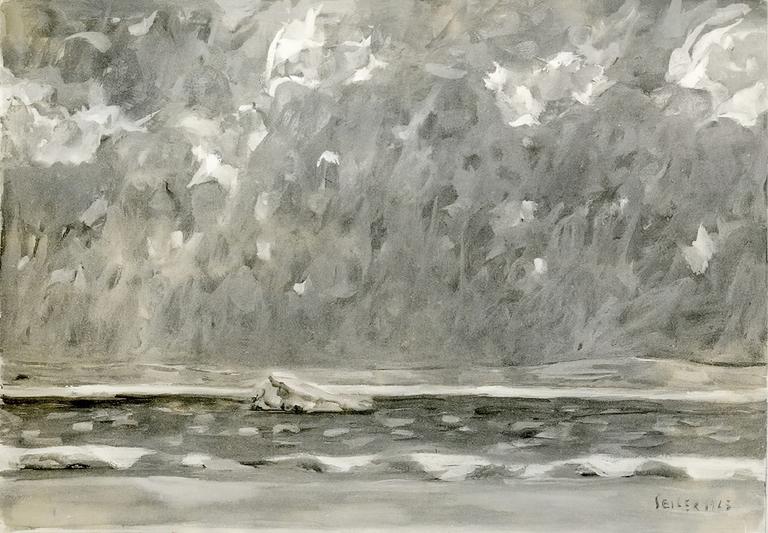 Catalogue raisonné, oeuvre de l'artiste Hans Seiler - L'île