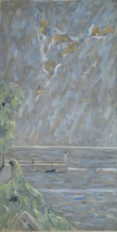 Catalogue raisonné, oeuvre de l'artiste Hans Seiler - La jetée 