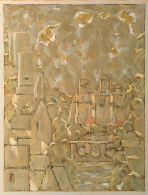 Catalogue raisonné, oeuvre de l'artiste Hans Seiler - Beynac et Castelnaud, circa 1965