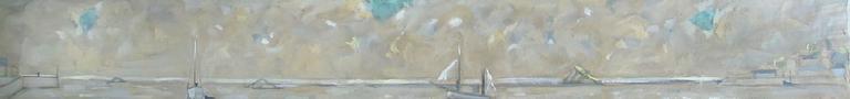 Catalogue raisonné, Hans Seiler, L'île devant Tréboul, circa 1965