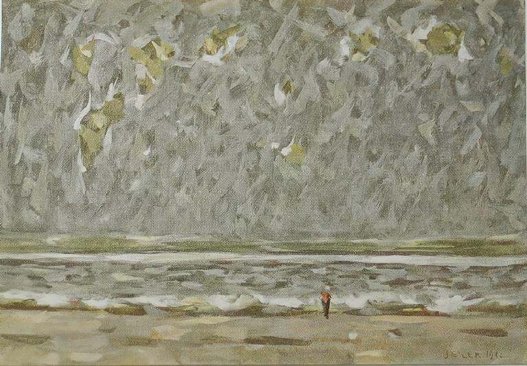 Catalogue raisonné, Hans Seiler, La plage, 1966