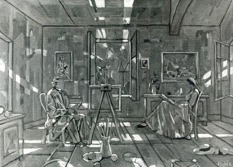 Catalogue raisonné, Hans Seiler, Hommage à Corot, 1967
