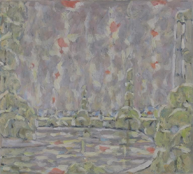 Catalogue raisonné, Hans Seiler, Bord de rivière, 1970