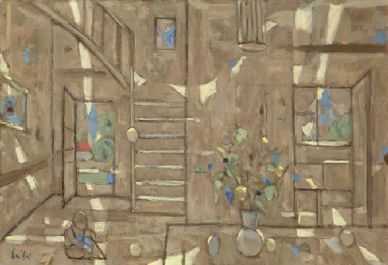 Catalogue raisonné, Hans Seiler, L'escalier, 1970
