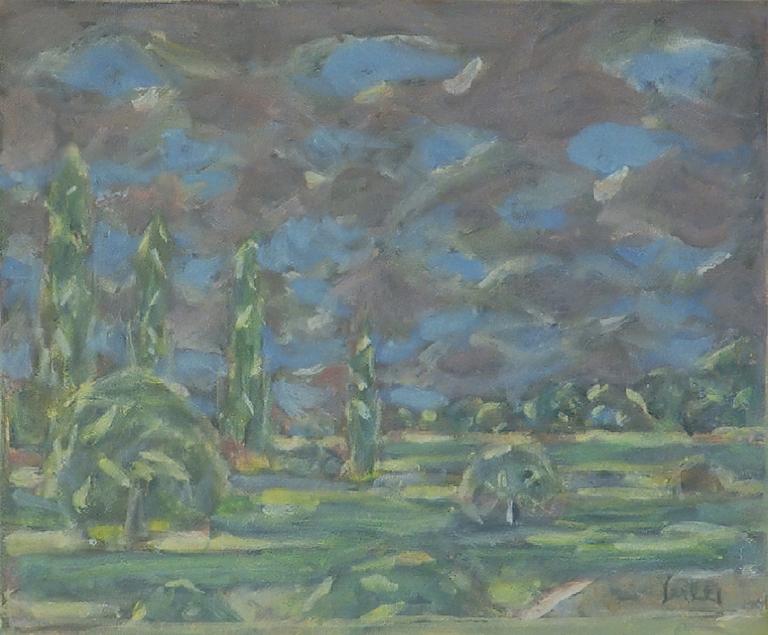Catalogue raisonné, oeuvre de l'artiste Hans Seiler - Vallée verte, circa 1970