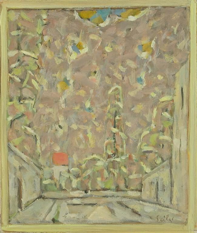 Catalogue raisonné, Hans Seiler, La rue Hoche, 1971