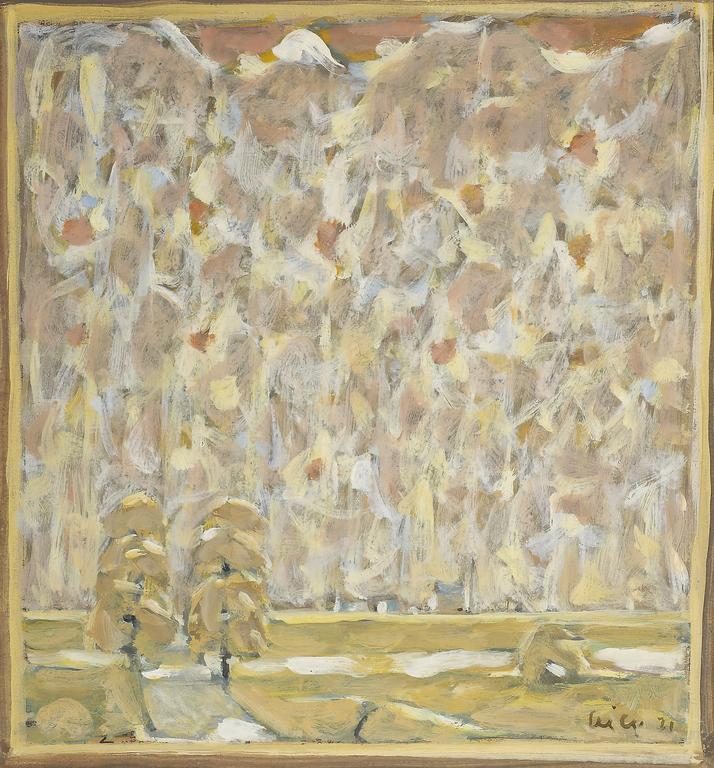 Catalogue raisonné, Hans Seiler, Route en Beauce, 1971