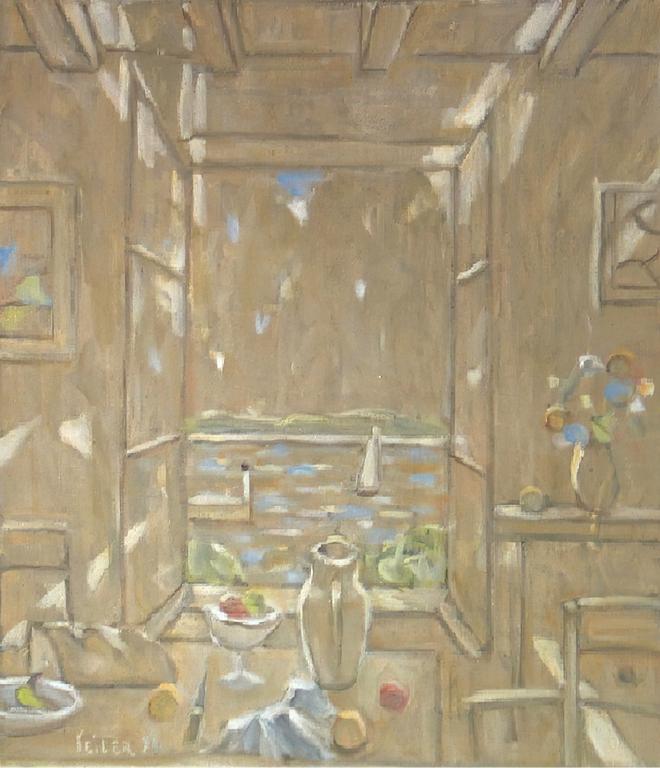 Catalogue raisonné, Hans Seiler, Fenêtre ouverte, 1972