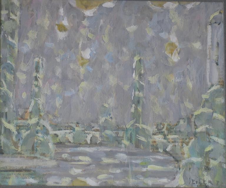Catalogue raisonné, Hans Seiler, Rivière aux peupliers, 1972