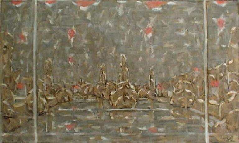 Catalogue raisonné, Hans Seiler, La Marne (triptyque), 1973