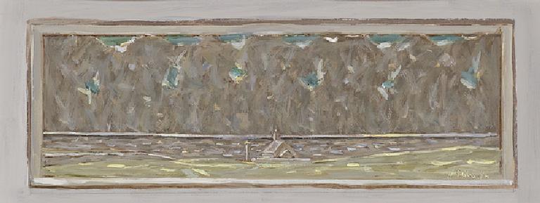 Catalogue raisonné, oeuvre de l'artiste Hans Seiler - La pointe du Van , 1974