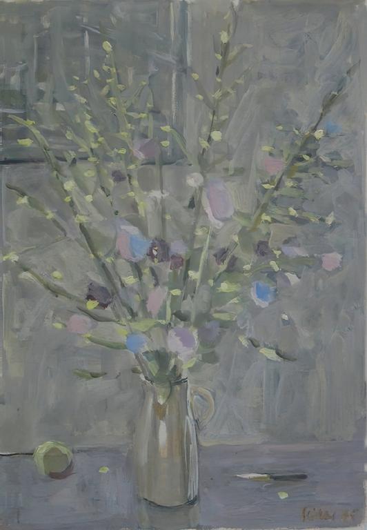 Catalogue raisonné, oeuvre de l'artiste Hans Seiler - Bouquet de fleurs des champs, 1975