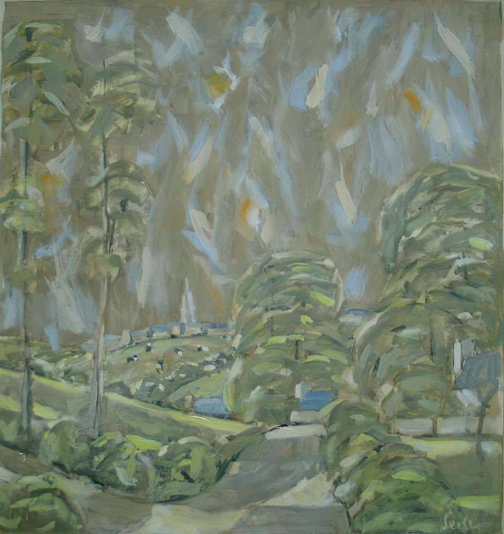 Catalogue raisonné, oeuvre de l'artiste Hans Seiler - Paysage breton, circa 1975