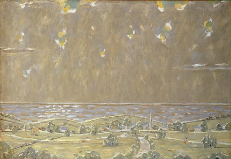 Catalogue raisonné, oeuvre de l'artiste Hans Seiler - Bord de mer, 1976