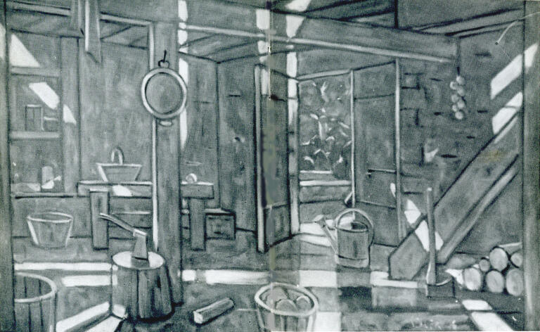 Catalogue raisonné, Hans Seiler, La grange I, 1976