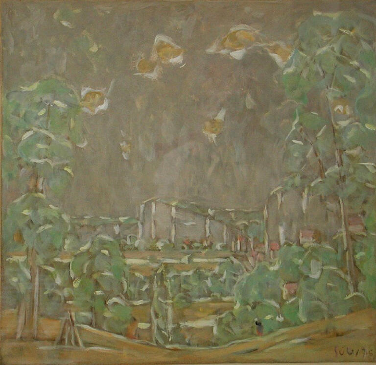 Catalogue raisonné, Hans Seiler, Les falaises de La Roque, 1976