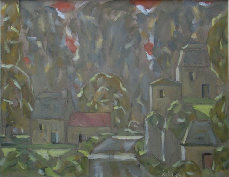 Catalogue raisonné, Hans Seiler, Sous le château, 1976