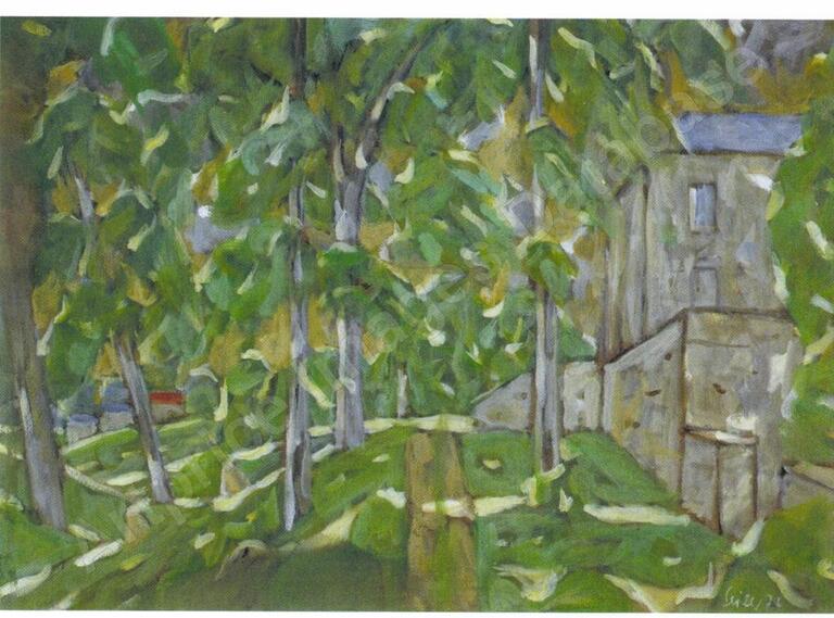Catalogue raisonné, Hans Seiler, Sous le château, 1976