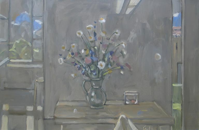 Catalogue raisonné, oeuvre de l'artiste Hans Seiler - Bouquet de fleurs, circa 1976
