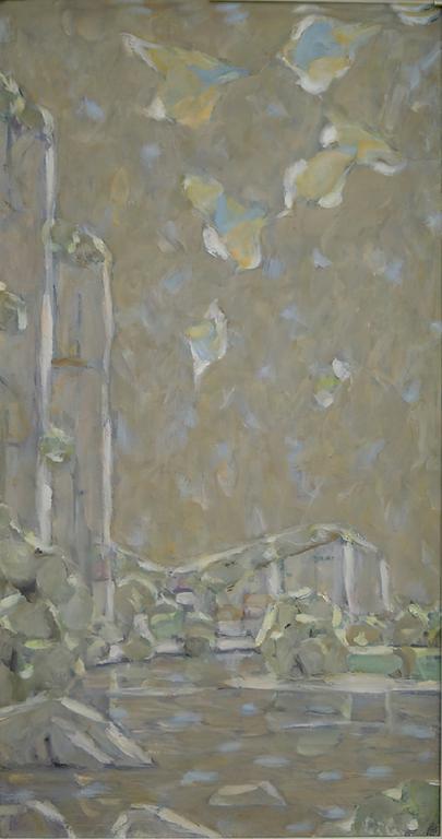 Catalogue raisonné, oeuvre de l'artiste Hans Seiler - Les rochers de La Roque, 1976