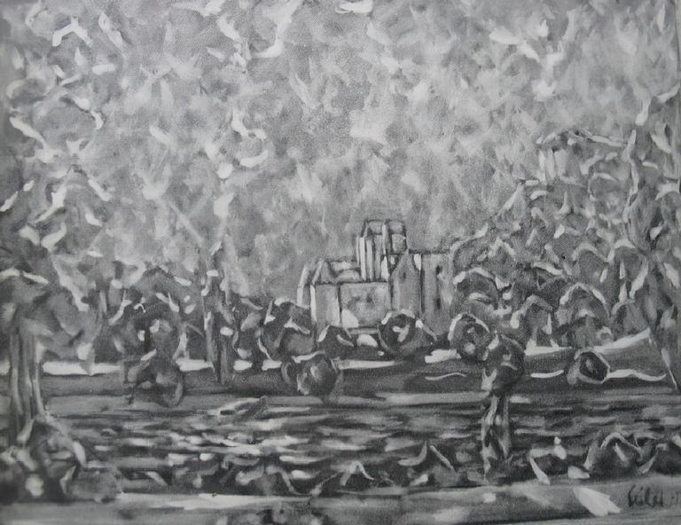 Catalogue raisonné, oeuvre de l'artiste Hans Seiler - Château de Fayrac, 1977