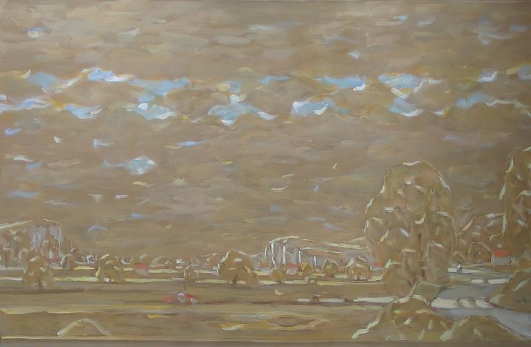 Catalogue raisonné, oeuvre de l'artiste Hans Seiler - La vallée blonde, 1977
