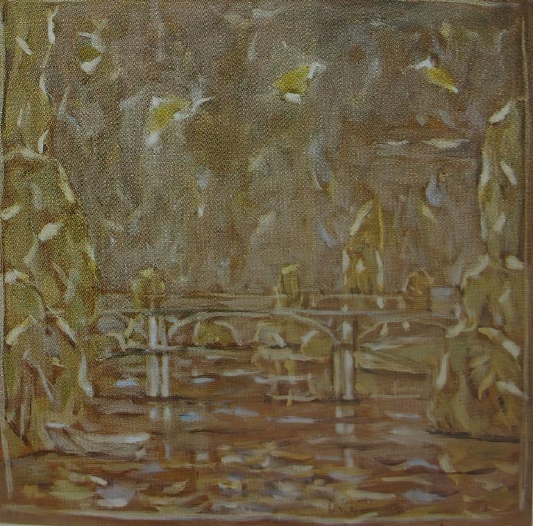 Catalogue raisonné, oeuvre de l'artiste Hans Seiler - Le petit pont , 1977