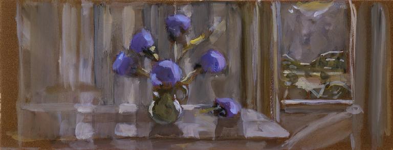 Catalogue raisonné, oeuvre de l'artiste Hans Seiler - Fleurs d'artichaud, 1978