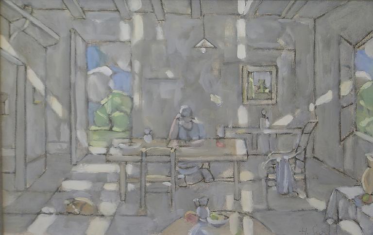 Catalogue raisonné, oeuvre de l'artiste Hans Seiler - Intérieur, 1978