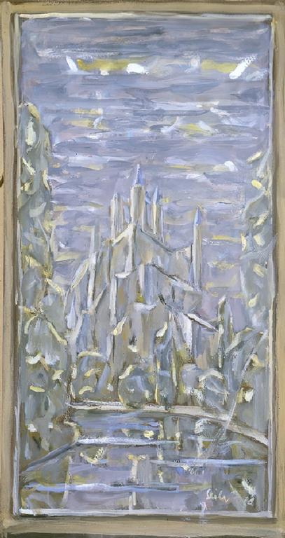 Catalogue raisonné, oeuvre de l'artiste Hans Seiler - L'Alcazar de Ségovie, 1978