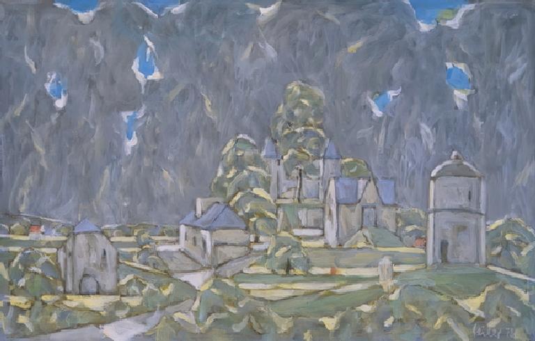 Catalogue raisonné, oeuvre de l'artiste Hans Seiler - Lacassagne (bleu), 1978